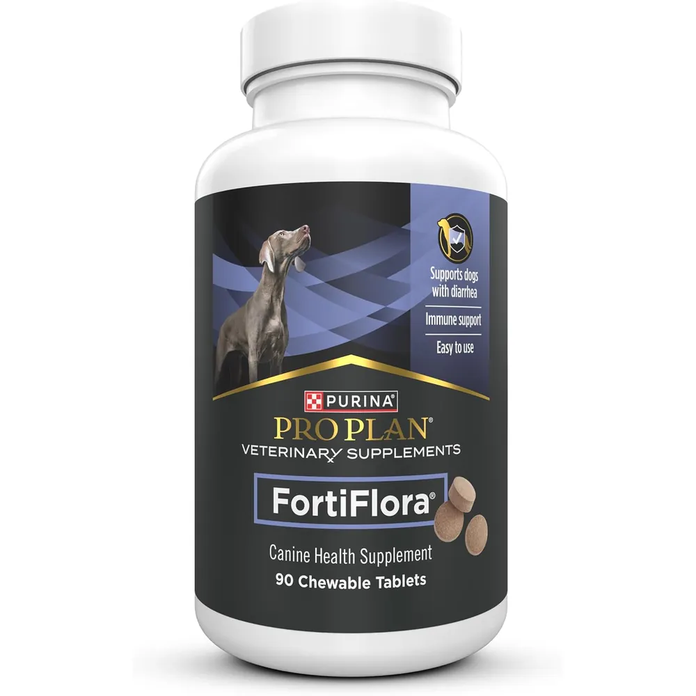 Purina Pro Plan Veterinary Supplements FortiFlora Probiotic Tablets for Dogs