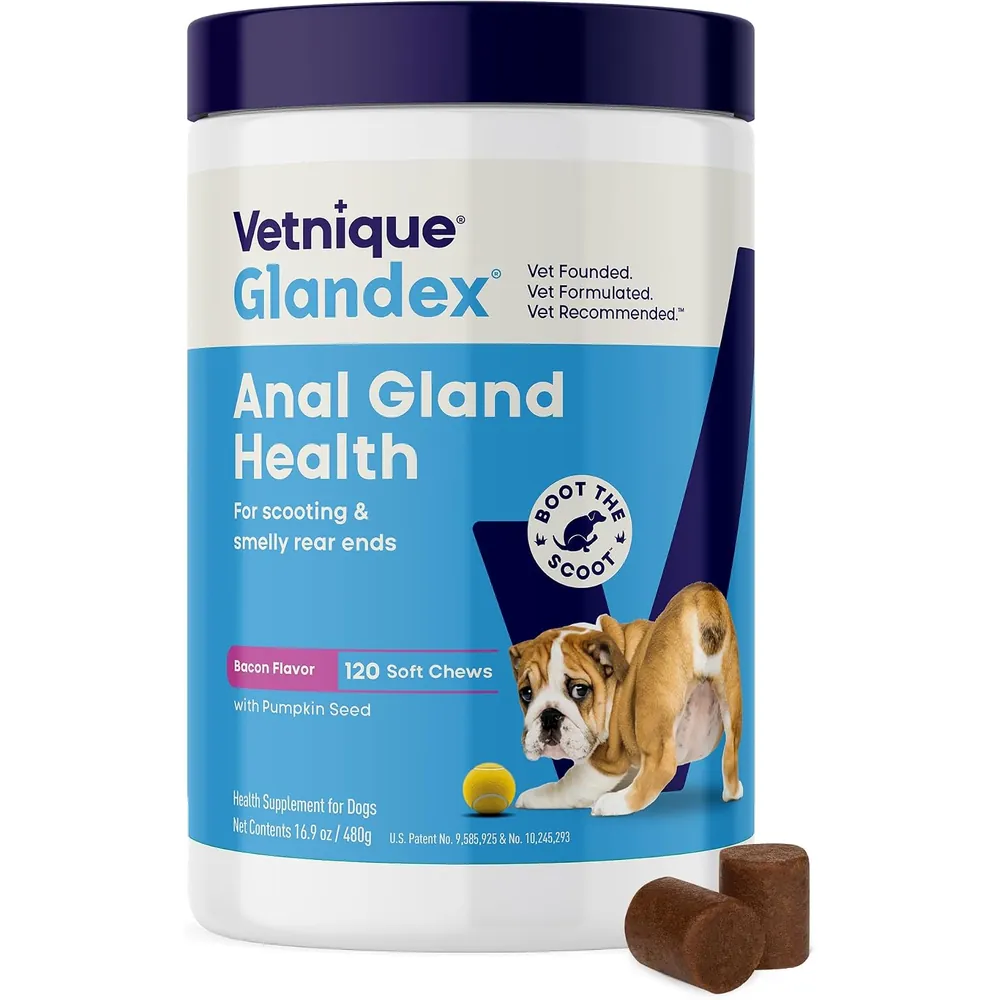 Glandex Anal Gland Soft Chews for Dogs