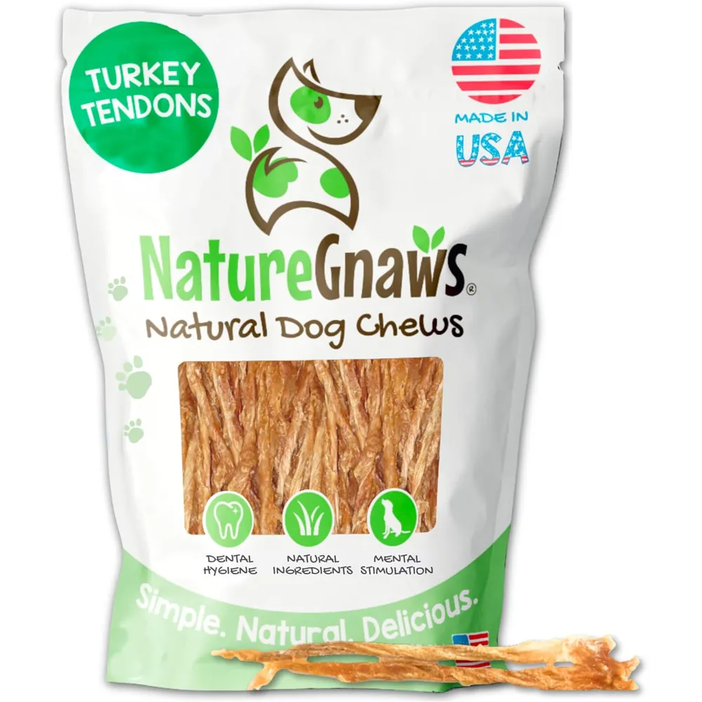 Nature Gnaws Turkey Tendons for Dogs