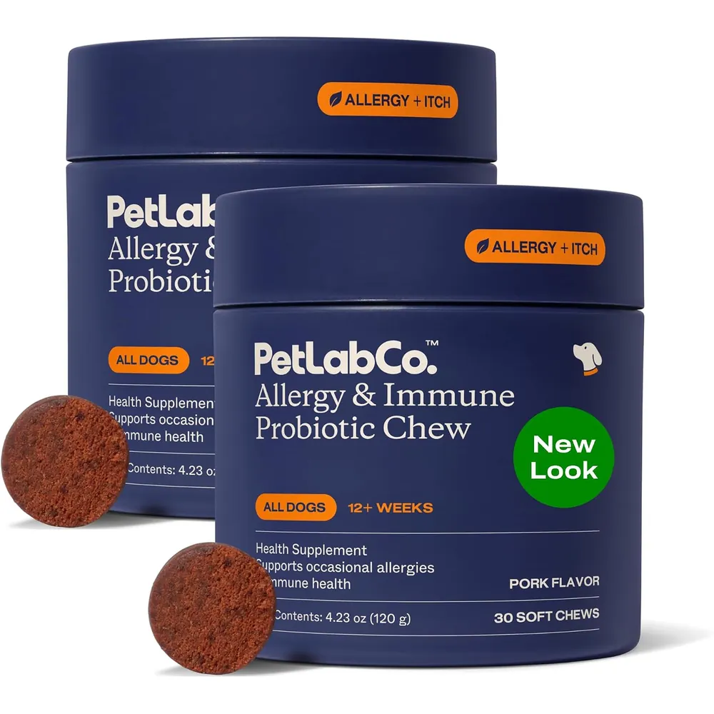 PetLab Co. Allergy and Immune Probiotic Chews for Dogs
