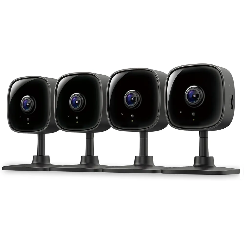Tapo 1080P Indoor Pet Camera, 4 Pack