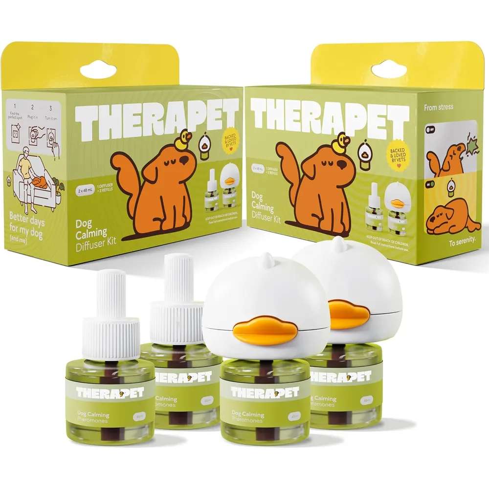TheraPetMD Dog Calming Diffuser Kit, 2 Pack
