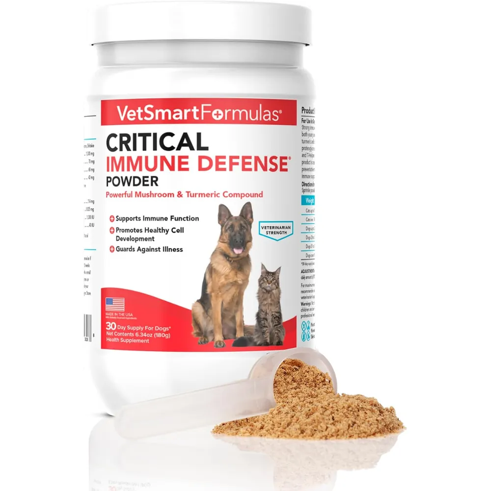 VetSmart Formulas Critical Immune Defense for Dogs and Cats